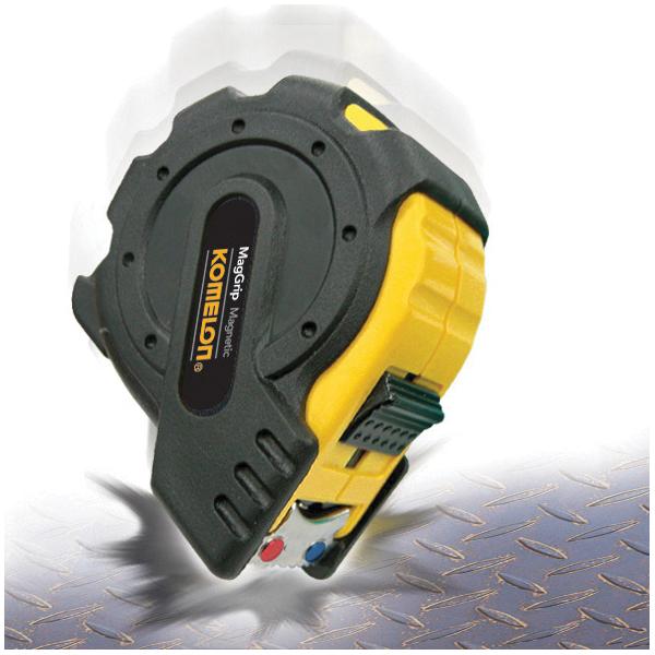 Komelon MagGrip 7425 Magnetic Steel Tape Measure, 1 inch x 25 ft, Nylon thumbnail 2