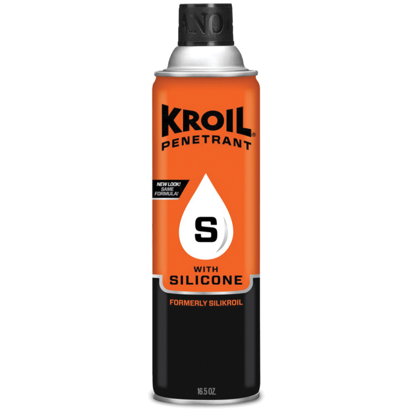 KROIL® SILIKROIL Penetrant Oil With Silicone, 16.5 oz, Aerosol Can, Liquid, Red, Solvent