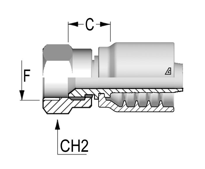 Alfagomma Hydraulic&reg; B-1214-FJSH HYAG-B-1214-FJSH