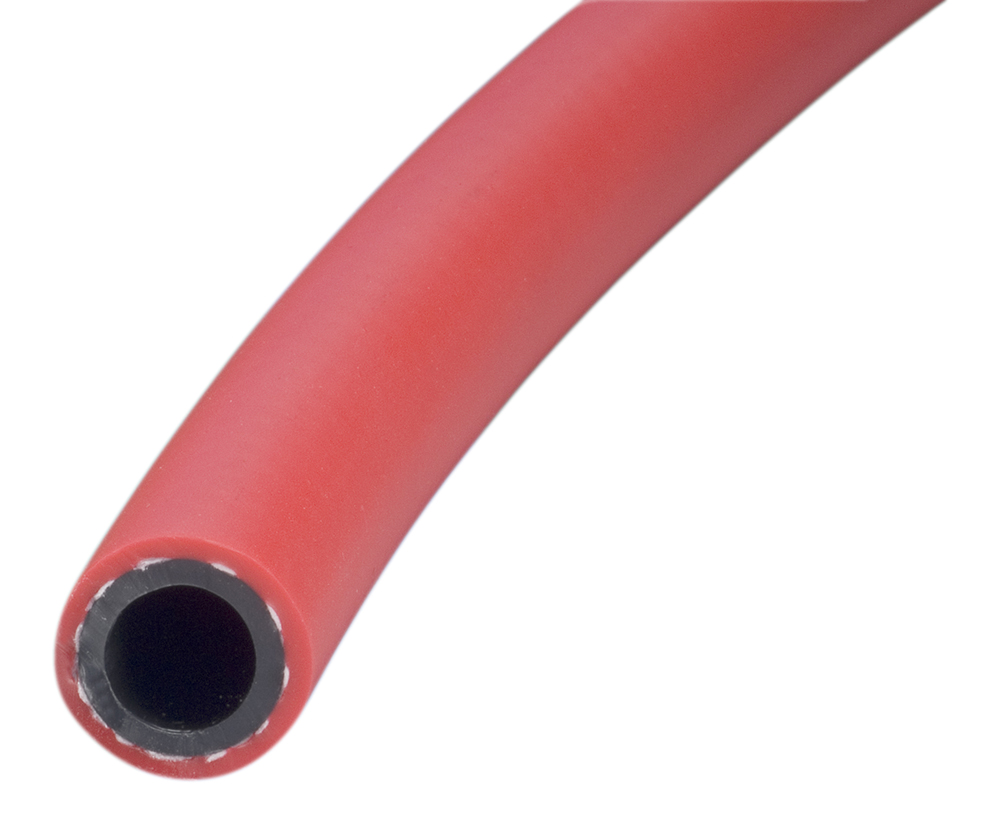 Kuri Tec® POLYAIR® K1134-10X300 Multi-Purpose Air and Water Hose, 5/8 in Nominal, 300 ft L, 250 psi, PVC Tube, Red