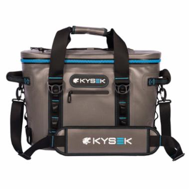 KYSEK® Rover™ Rover™ SOFT BAG Ice Chest Soft Bag, 3.3 lb Cooler, Side Cushioned Handle, Rawhide Body