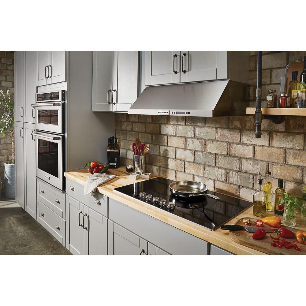 KitchenAid® KCES556HSS Electric Cooktop With 5-Element, 36-5/16 in OAW, 21-3/4 in OAD, 5-Burner, Knob Control, 240 V thumbnail 4