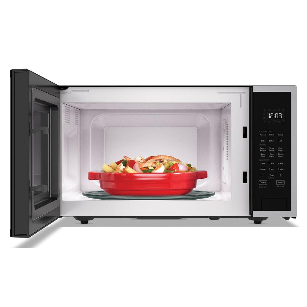 KitchenAid® KMCS122PPS Countertop Microwave With Auto-Functions, LED Display, PrintShield™ Stainless, 1200 W, 120 V thumbnail 2