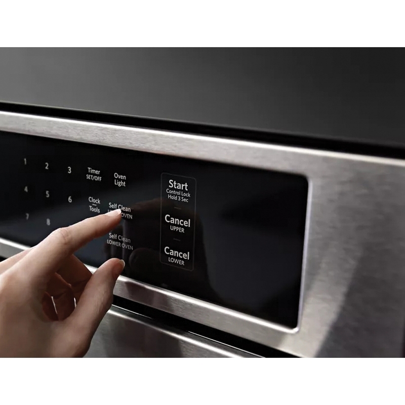 KitchenAid® KODE500ESS Double-Wall Oven With Even-Heat™ True Convection, 10 cu-ft Capacity, Metal, Stainless Steel thumbnail 3