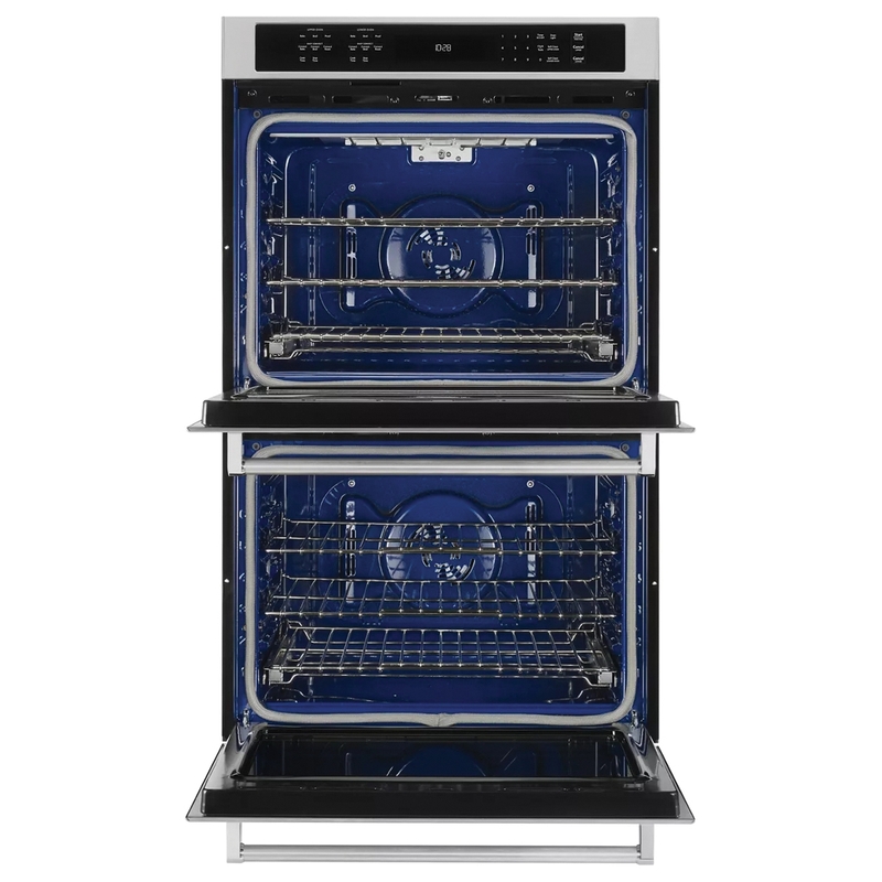 KitchenAid® KODE500ESS Double-Wall Oven With Even-Heat™ True Convection, 10 cu-ft Capacity, Metal, Stainless Steel