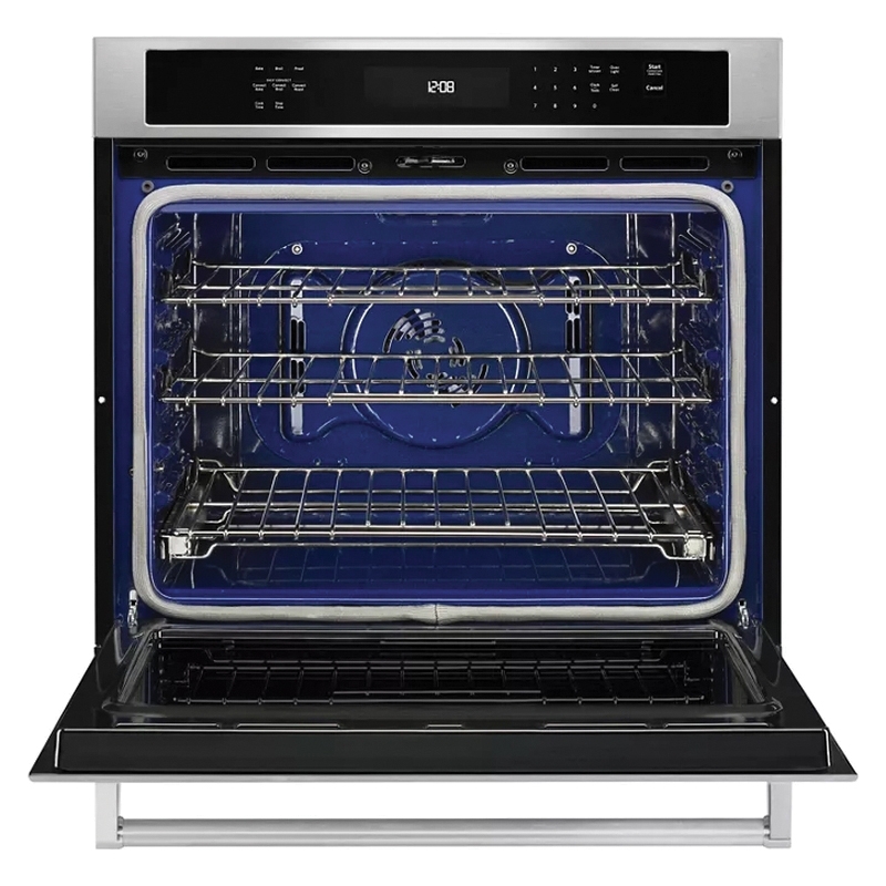 KitchenAid® KOSE500ESS Single-Wall Oven With Even-Heat™ True Convection, 5 cu-ft Capacity, Metal, Stainless Steel thumbnail 2