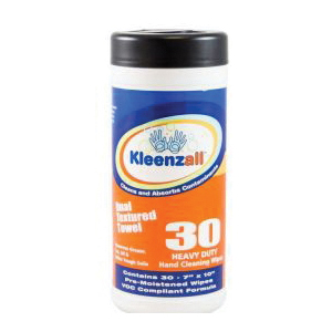 Kleenhanz® KA0030C Decreaser Wipes, 3-1/4 in W, 3-1/4 in L, Canister