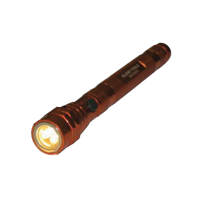 Klenk® DA76570 Telescoping Flashlight and Magnetic Pickup Tool, LED Bulb, 3-Bulb, LR44 Battery, 4-Battery