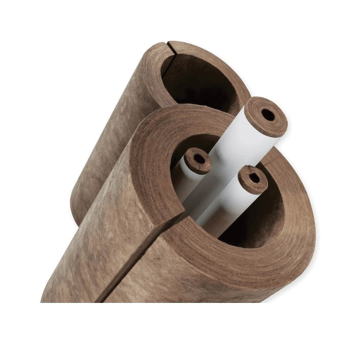 Knauf Insulation Earthwool® 5001193 Pipe Insulation, For Pipe Size: 5/8 in, For Pipe Type: Copper, 1 in Thick Wall
