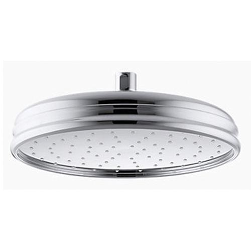 Kohler® 13693-CP Showerhead, 2.5 gpm, 1 -Spray, Ceiling, Wall Mounting, 10 in Head, Polished Chrome thumbnail 2