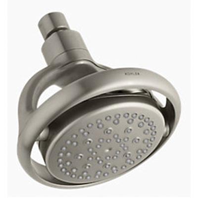 Kohler® Flipside® 15996-BN Showerhead, 2.5 gpm, 4 -Spray, Wall Mounting, 5-3/8 in Head, Vibrant Brushed Nickel thumbnail 2