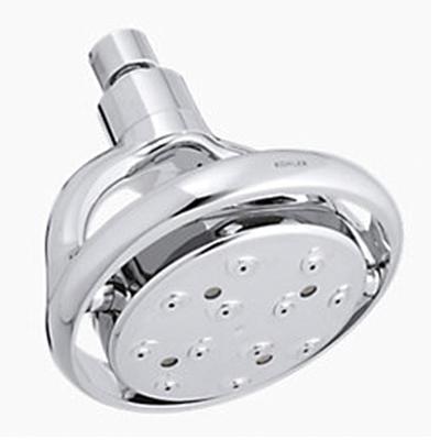 Kohler® Flipside® 15996-CP Showerhead, 2.5 gpm, 4 -Spray, Wall Mounting, 5-3/8 in Head, Polished Chrome thumbnail 3
