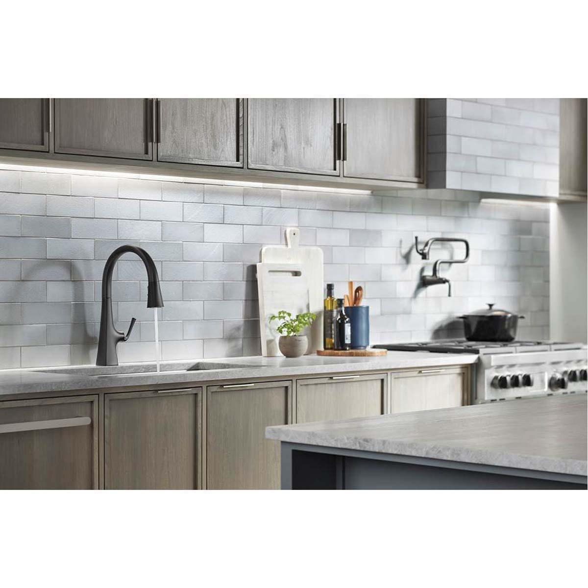Kohler® Graze® K-22062-BL Kitchen Faucet, Deck, Pull-Down, Matte Black thumbnail 4