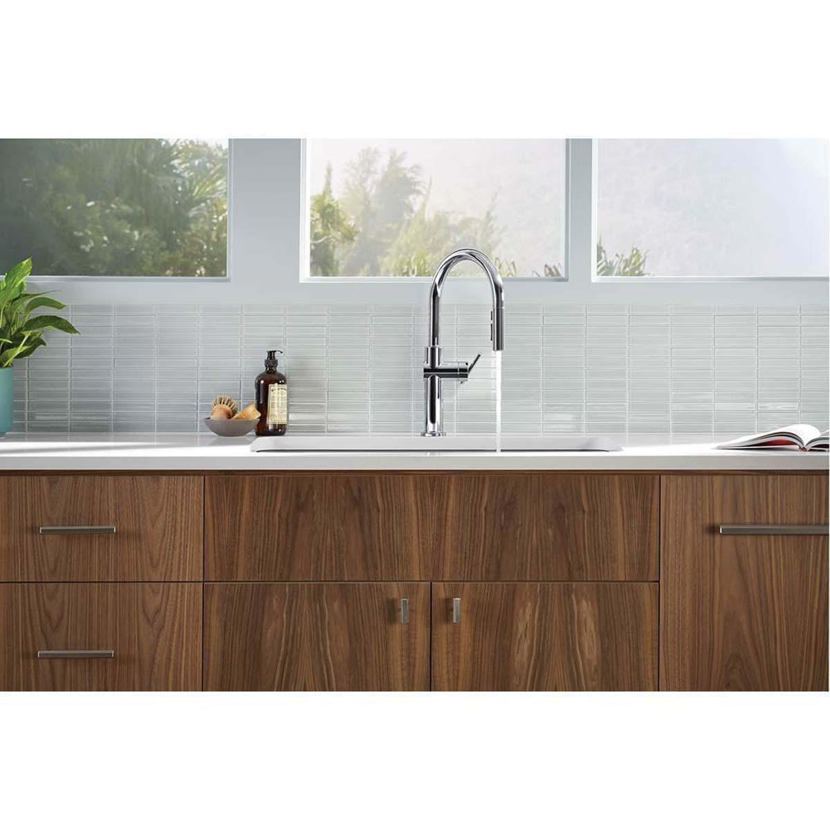 Kohler® Crue™ K-22972-CP Kitchen Faucet, Pull-Down, Polished Chrome thumbnail 3