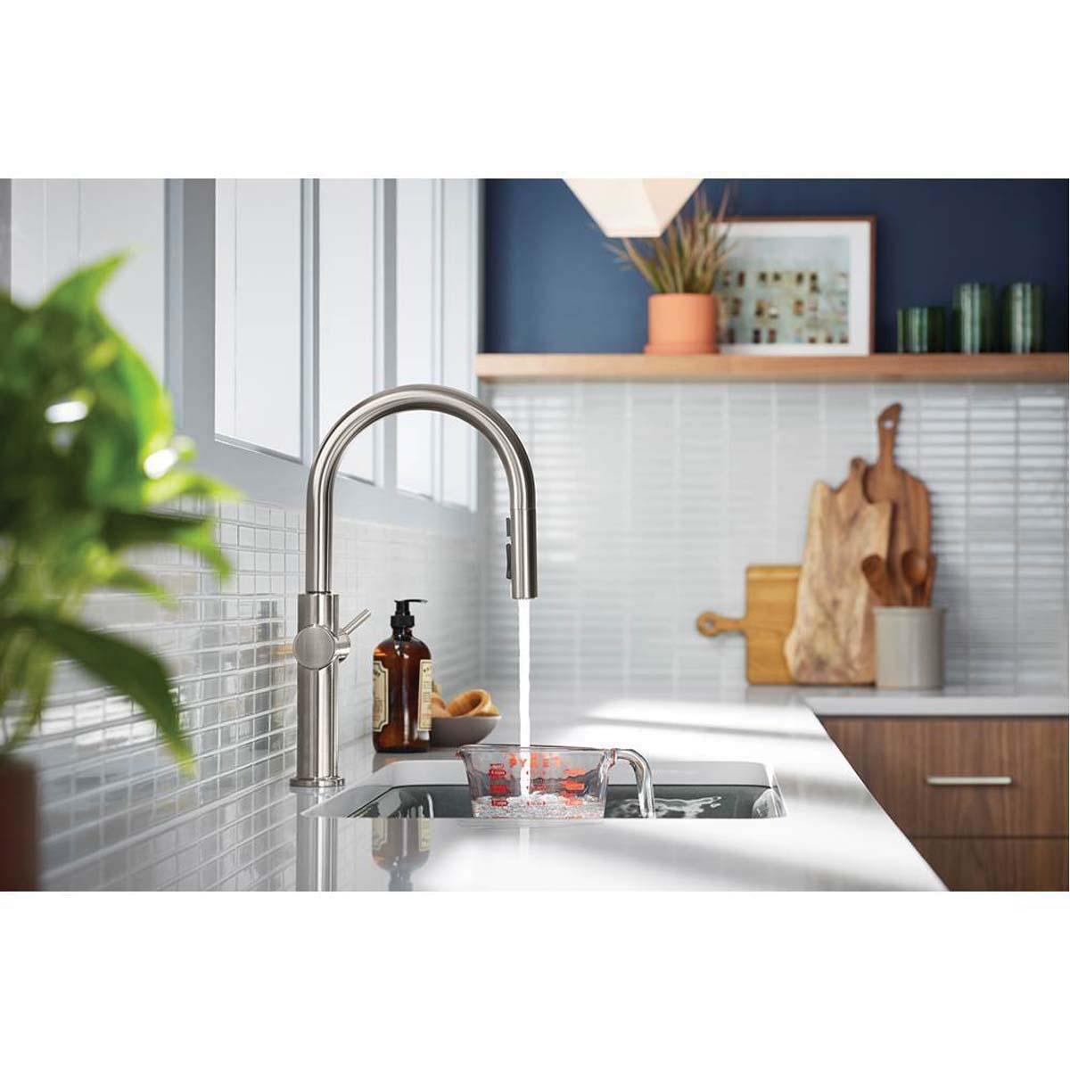 Kohler® Crue™ K-22972-VS Kitchen Faucet, Pull-Down, Vibrant® Stainless thumbnail 2