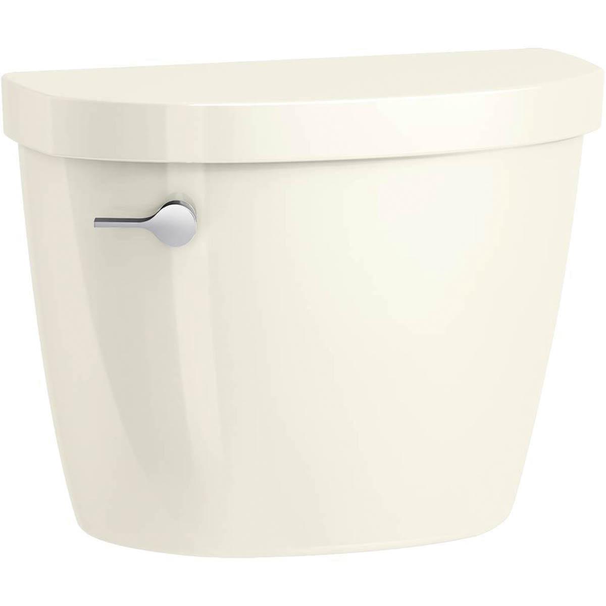 Kohler® Cimarron® K-31615-96 Toilet Tank, 1.28 gpf Flush Rate, Left Trip Lever, Bowl Mounting, Vitreous China, Biscuit thumbnail 2