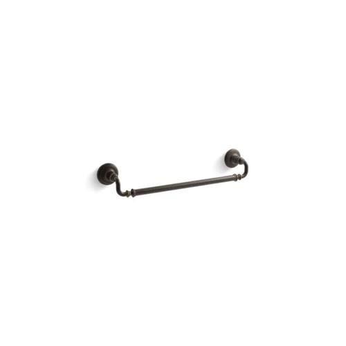 Kohler® Artifacts™ 72567 Brass Towel Bar, 18 inch, Oil-Rubbed Bronze