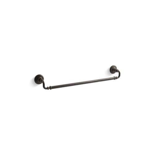 Kohler® Artifacts® 72568-2BZ Towel Bar, 24 in L Bar, 3 in OAH, 3-1/2 in OAW, Metal