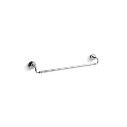 Kohler® Artifacts™ 72568 Brass Towel Bar, 24 inch, Polished Chrome