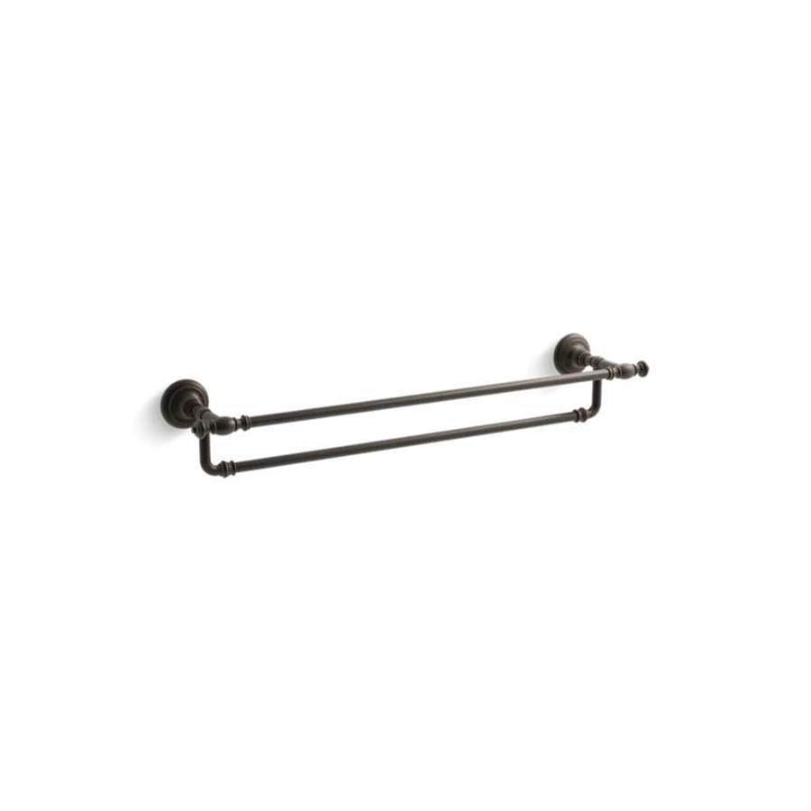 Kohler® Artifacts™ 72570 Brass Towel Bar, 24 inch, Oil-Rubbed Bronze