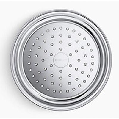 Kohler® Artifacts® 72773-CP Showerhead, 2.5 gpm, 1 -Spray, Wall Mounting, 6 in Head, Polished Chrome thumbnail 4