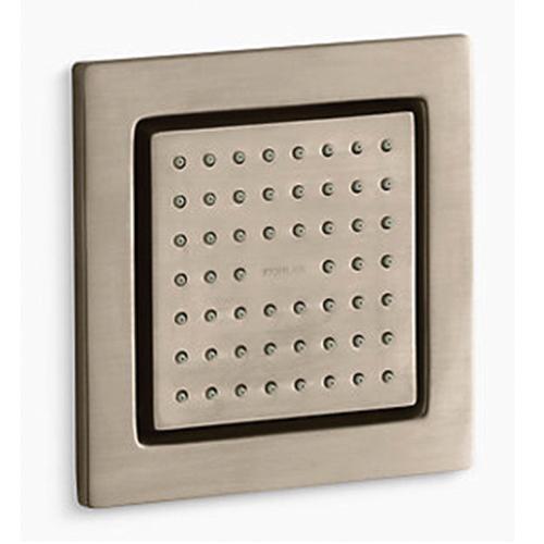 Kohler® WaterTile K-8002-BV Body Spray, 2.5 gpm, 1/2 in, NPT, Metal, Vibrant® Brushed Bronze, Square Body Spray