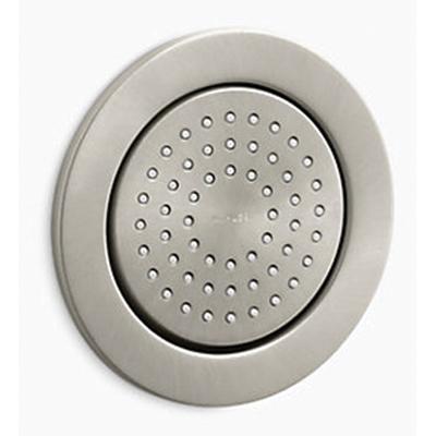 Kohler WaterTile&reg; K-8014 54-Nozzle 1-Setting Round Body Spray, Full Pattern, 2 gpm at 80 psi, Vibrant Brushed Nickel