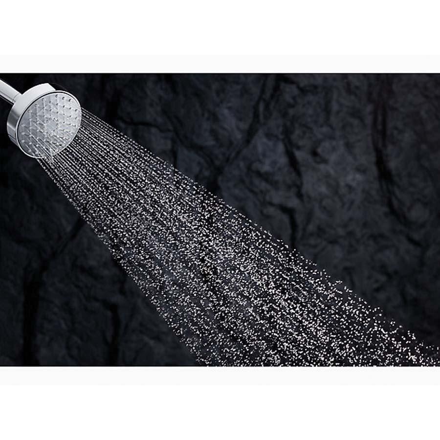 Kohler® Awaken® G90 K-98361-CP Handshower Kit, 3-9/16 in Spray Face, Wide, Intense Drench, Targeted Spray, 2 gpm thumbnail 2