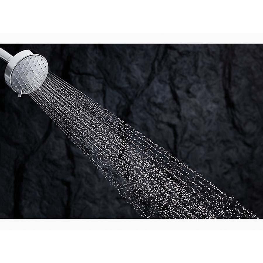 Kohler® Awaken® G90 K-98361-CP Handshower Kit, 3-9/16 in Spray Face, Wide, Intense Drench, Targeted Spray, 2 gpm thumbnail 4