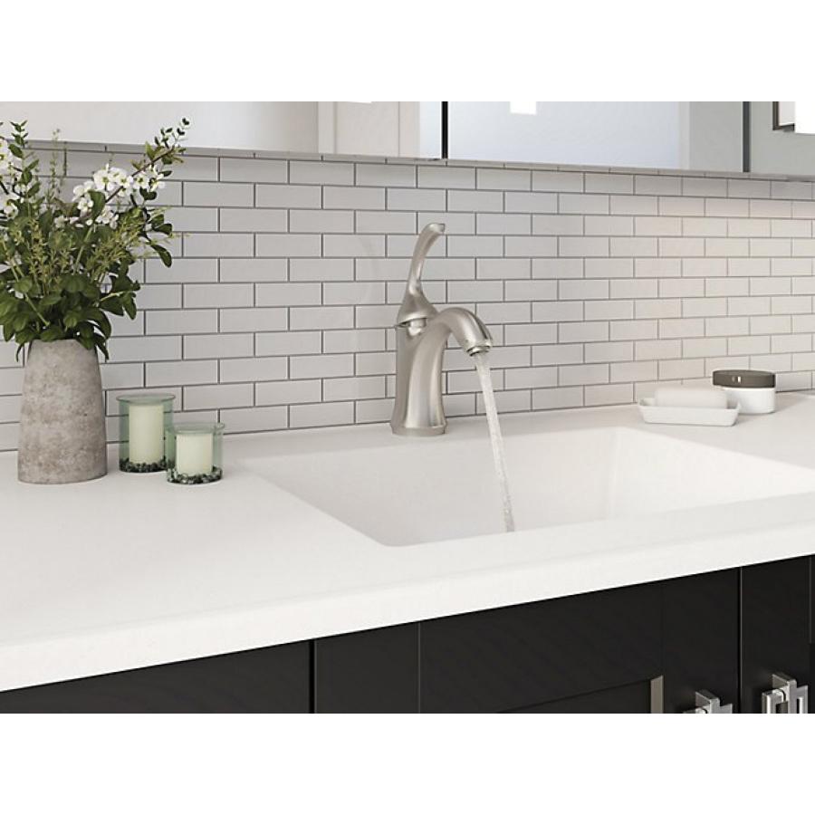 Kohler® Forte® K-10215-4-CP Bathroom Faucet, 1-Handle, Deck, Single-Handle, Pop-Up, Polished Chrome thumbnail 3