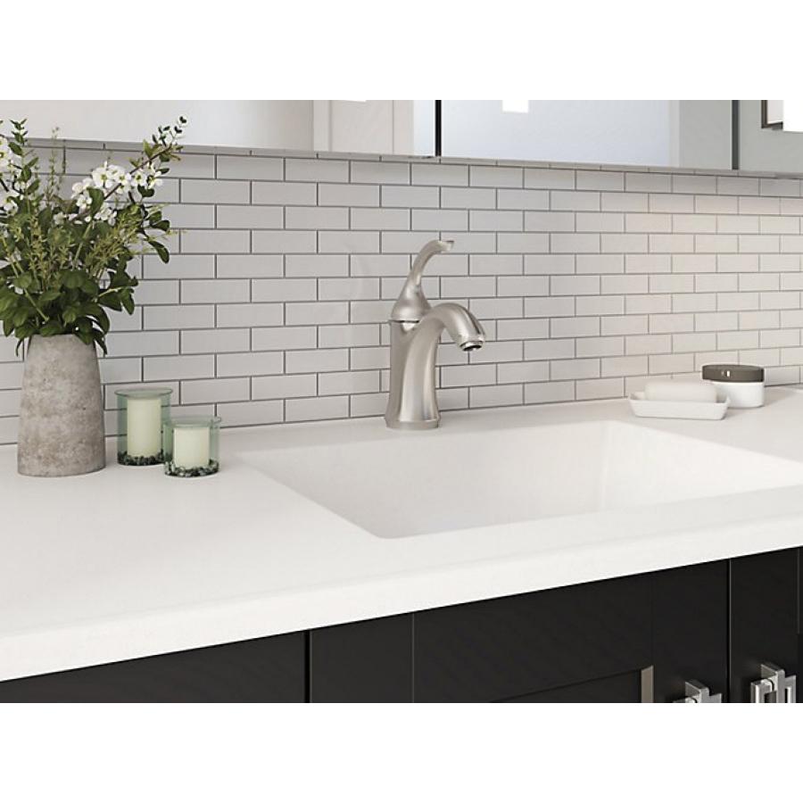 Kohler® Forte® K-10215-4-CP Bathroom Faucet, 1-Handle, Deck, Single-Handle, Pop-Up, Polished Chrome thumbnail 2