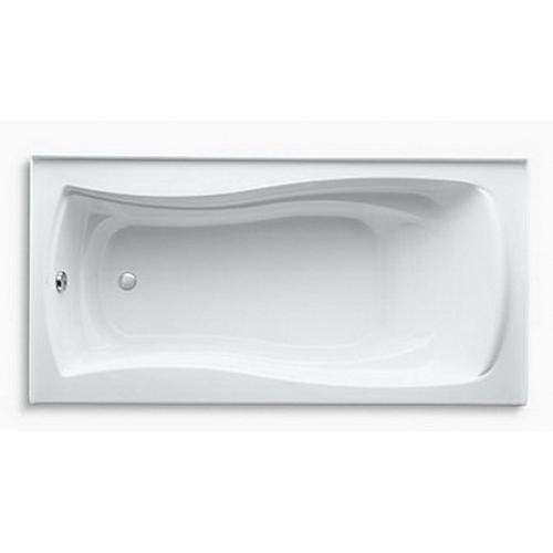 Kohler® Mariposa® K-1259-LA-96 Bathtub With Integral Apron, Soaking Bath Therapy, Rectangular, 72 in L, 36 in W