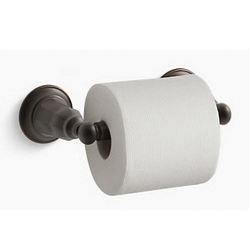 Kohler® Kelston® 13504 Brass Toilet Tissue Holder, 8-9/16 inch x 3-15/16 inch x 2-13/32 inch, Oil-Rubbed Bronze