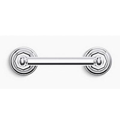 Kohler® Kelston® 13504 Brass Toilet Tissue Holder, 8-9/16 inch x 3-15/16 inch x 2-13/32 inch, Polished Chrome