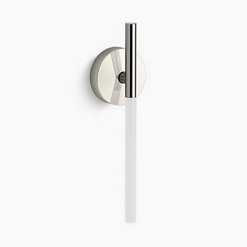 Kohler® Components® K-23463-SCLED-SNL Sconce, 10 W Fixture, 120 V, LED Bulb, 1 -Bulb, 500 Lumens, 3000 K