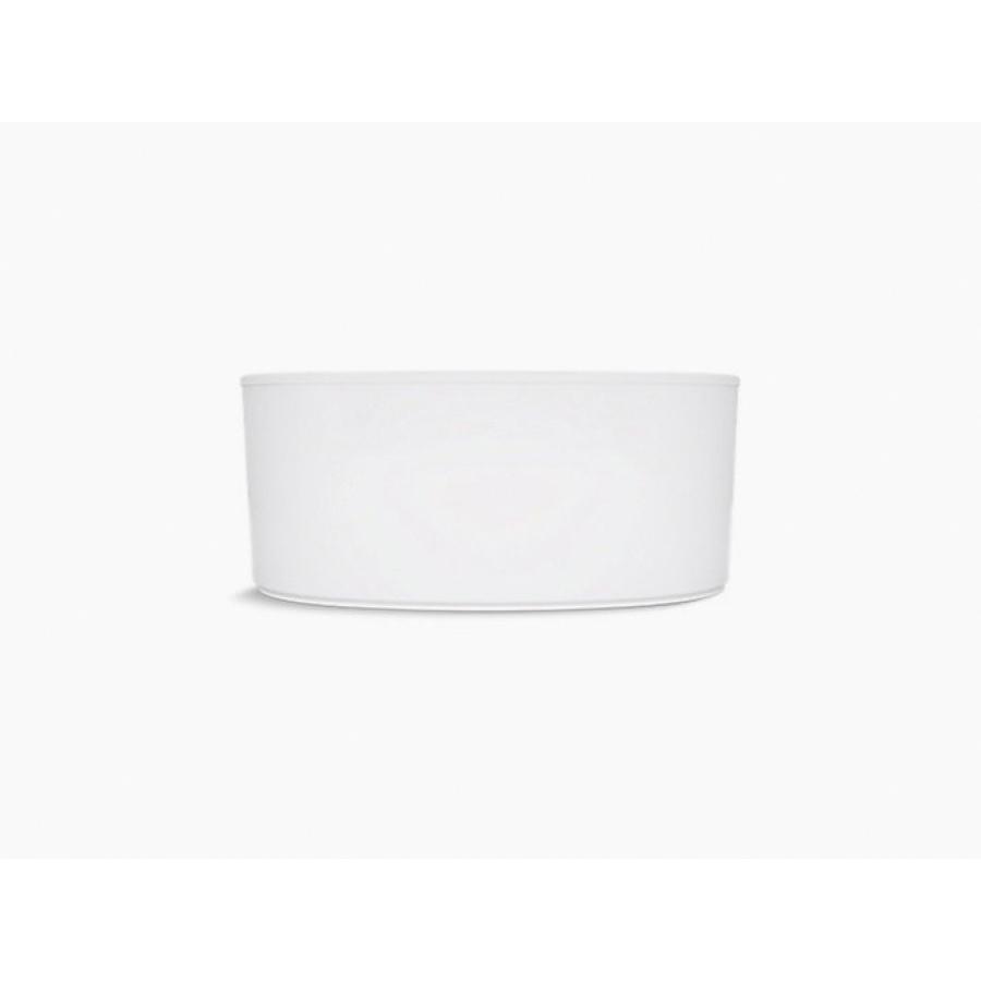 Kohler® Sunstruck® K-24001-0 Bathtub With Straight Shroud, Soaking Bath Therapy, Oval, 60-11/16 in L, 34-11/16 in W thumbnail 3