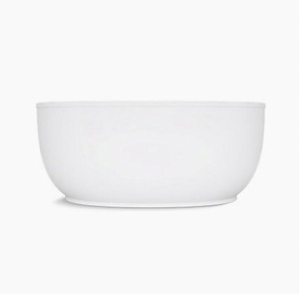 Kohler® Sunstruck® K-24002-0 Bathtub With Fluted Shroud, Soaking Bath Therapy, Oval, 60-11/16 in L, 34-11/16 in W
