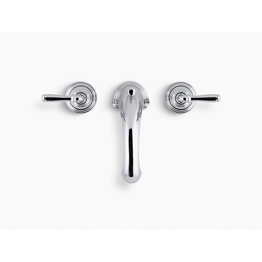 Kohler® Devonshire® K-394-4-2BZ Bathroom Faucet, 2-Handle, Deck, Widespread, Pop-Up, Oil-Rubbed Bronze thumbnail 3
