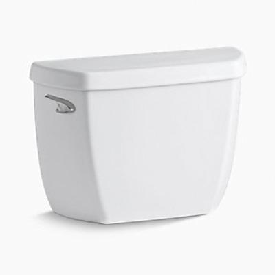 Kohler K-4436 Wellworth® Class Five® Flush System Left Trip Lever Vitreous China Toilet Tank, 1.28 gpf, White