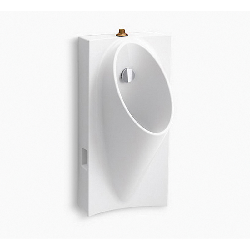 KOHLER Steward 0.125 GPF High-Efficiency Urinal in White