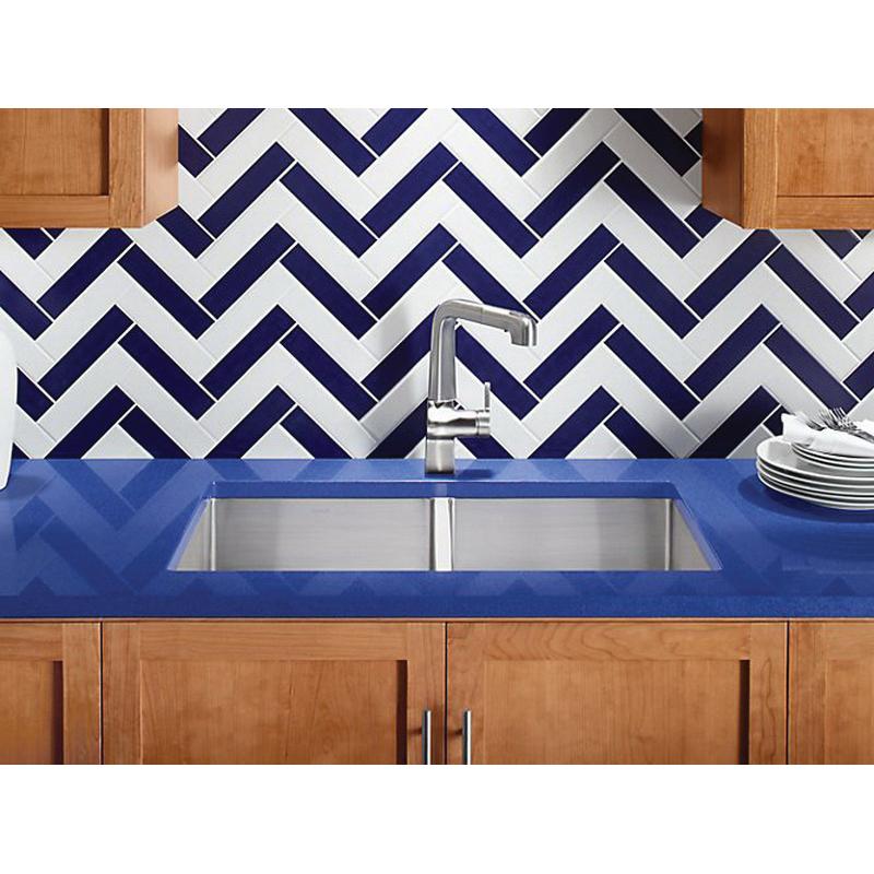 Kohler® Strive® K-5281-NA Kitchen Sink, Rectangular, Stainless Steel thumbnail 4