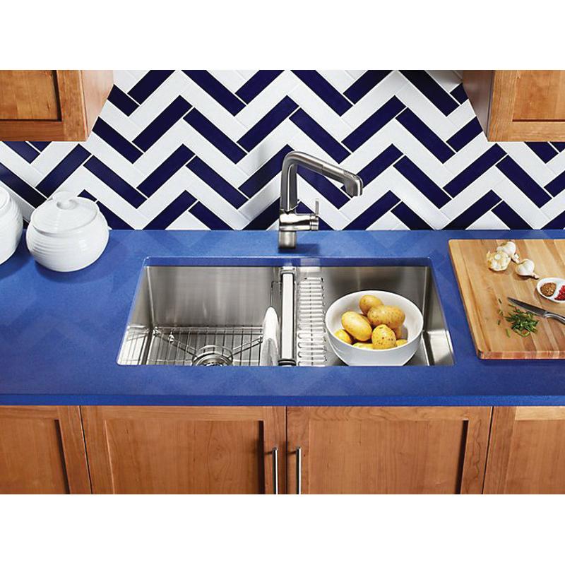 Kohler® Strive® K-5281-NA Kitchen Sink, Rectangular, Stainless Steel