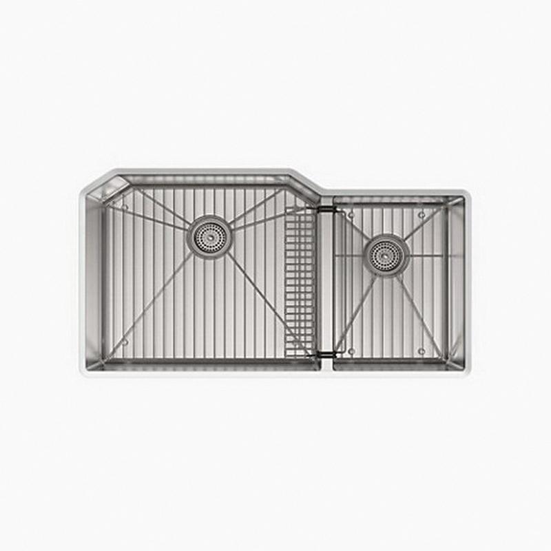 Kohler® Strive® K-5282-NA Kitchen Sink, Rectangular, Stainless Steel thumbnail 3