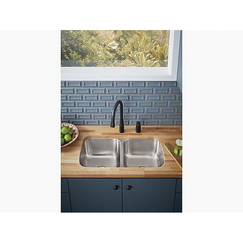 Kohler® Simplice® K-647-BL Kitchen Faucet, Deck, Pull-Down, Matte Black thumbnail 2