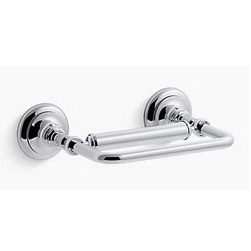 Kohler® Artifacts® K-72573-CP Pivoting Toilet Paper Holder, 8-7/8 in W, 2-5/8 in H, 6 in D, Metal, Wall Mounting thumbnail 3