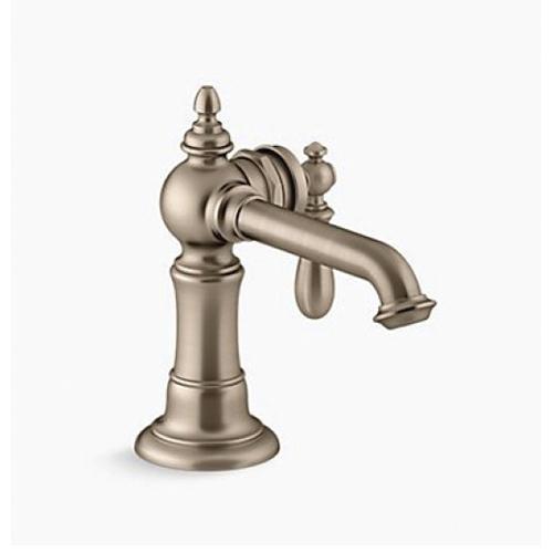 Kohler® Artifacts® K-72762-9M-BV Bathroom Faucet, 1-Handle, Deck, Single-Handle, Pop-Up, Vibrant® Brushed Bronze