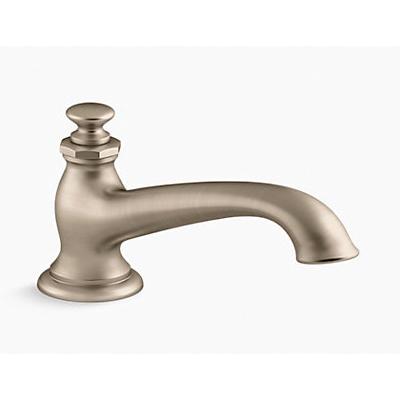 Kohler® Artifacts® K-72777-BV Bath Spout, Brass, Vibrant Brushed Bronze