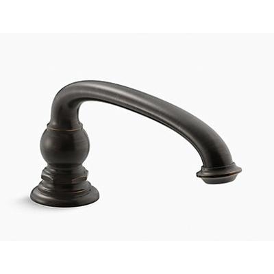 Kohler Artifacts™ K-72778-2BZ 2 Handle Non-Diverter ARC Spout Bath Tub Trim, Oil-Rubbed Bronze