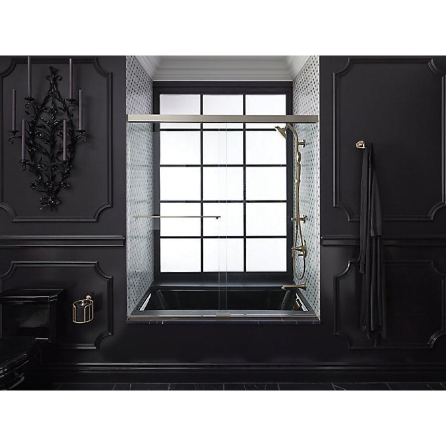 Kohler® Tea-for-Two® K-850-96 Bathtub, Soaking Bath Therapy, Rectangular, 60 in L, 32 in W, End Drain Location