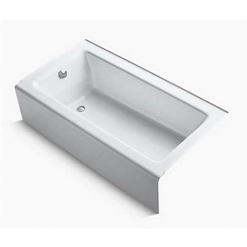 Kohler® Bellwether® K-875-0 Bathtub With Integral Apron, Soaking Bath Therapy, Rectangular, 60 in L, 32 in W, White thumbnail 2